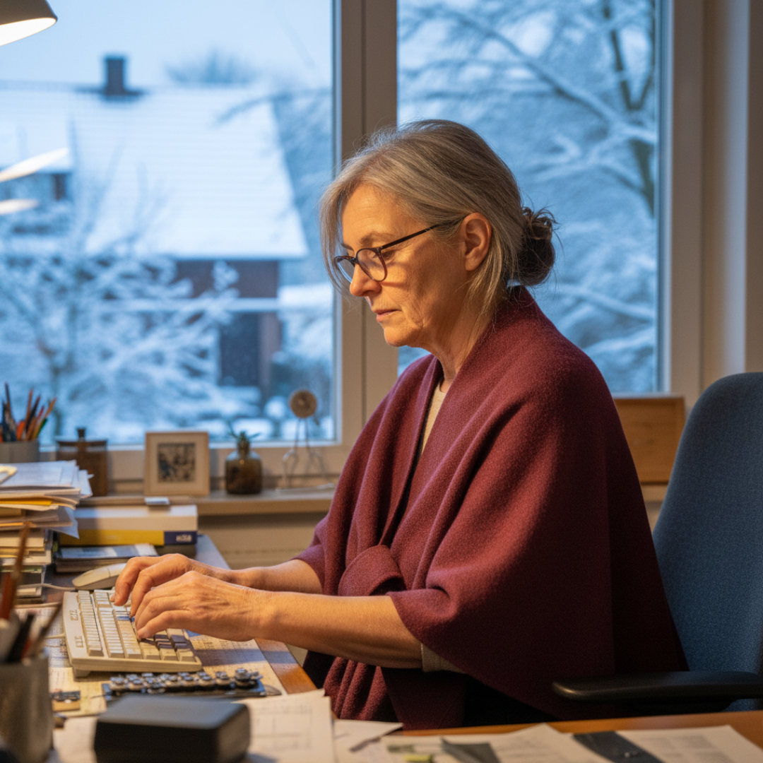 Arinova-Poncho Schal