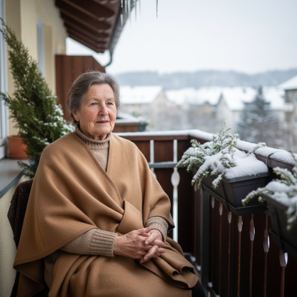 Arinova-Poncho Schal